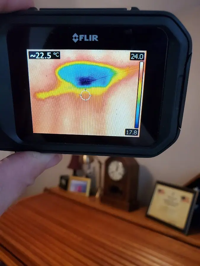 Thermal imaging inspection for water damage in Winfield